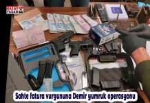 Sahte fatura vurgununa Demir yumruk operasyonu