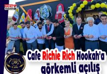 Cafe Richie Rich Hookah’a görkemli açılış