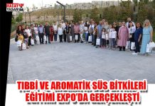 TIBBİ VE AROMATİK SÜS BİTKİLERİ EĞİTİMİ EXPO’DA GERÇEKLEŞTİ
