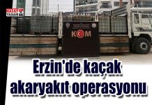 Erzin’de kaçak akaryakıt operasyonu