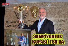 ŞAMPİYONLUK KUPASI İTSO’DA