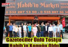 Gazeteciler Ünlü Tostçu Habib’in Konuğu Oldu