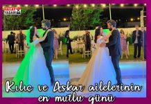 Kılıç ve Aşkar ailelerinin en mutlu günü
