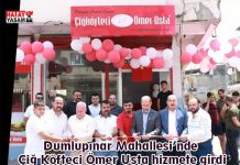 Dumlupınar Mahallesi’nde Çiğ Köfteci Ömer Usta hizmete girdi