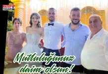 Mutluluğunuz daim olsun!