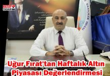 Uğur Fırat’tan Haftalık Altın Piyasası Değerlendirmesi