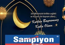 ŞAMPİYON FİLTRE’DEN KURBAN BAYRAMI KUTLAMA MESAJI