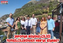 JAPONYA BÜYÜKELÇİLİĞİ TEMSİLCİLERİNDEN HBB’YE ZİYARET