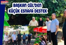BAŞKAN GÜL’DEN KÜÇÜK ESNAFA DESTEK