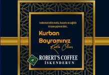 ROBERT’S COFFEE İSKENDERUN’DAN KURBAN BAYRAMI KUTLAMA MESAJI