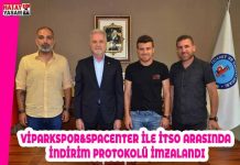 VİPARKSPOR&SPACENTER İLE İTSO ARASINDA İNDİRİM PROTOKOLÜ İMZALANDI