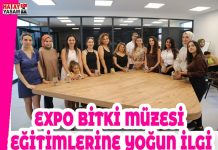 EXPO BİTKİ MÜZESİ EĞİTİMLERİNE YOĞUN İLGİ