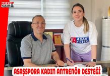 ASAŞSPORA KADIN ANTRENÖR DESTEĞİ