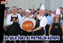 83. YILA ÖZEL 83 METRELİK KÜNEFE