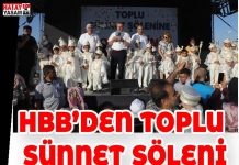 HBB’DEN TOPLU SÜNNET ŞÖLENİ