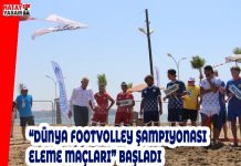 “DÜNYA FOOTVOLLEY ŞAMPIYONASI ELEME MAÇLARI” BAŞLADI