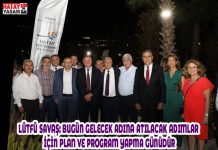 LÜTFÜ SAVAŞ: BUGÜN GELECEK ADINA ATILACAK ADIMLAR İÇİN PLAN VE PROGRAM YAPMA GÜNÜDÜR