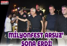 MİLYONFEST ARSUZ’ SONA ERDİ!