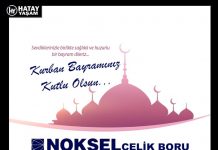 NOKSEL ÇELİK BORU’DAN KURBAN BAYRAMI KUTLAMA MESAJI