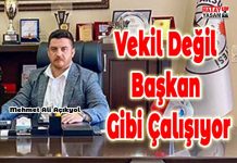 Vekil Değil Başkan Gibi Çalışıyor