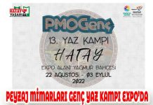 PEYZAJ MİMARLARI GENÇ YAZ KAMPI EXPO’DA