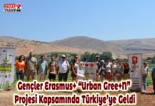Gençler Erasmus+ “Urban Gree+N” Projesi Kapsamında Türkiye’ye Geldi