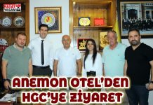 ANEMON OTEL’DEN HGC’YE ZİYARET