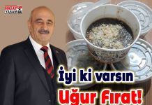 İyi ki varsın Uğur Fırat!