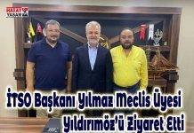İTSO Başkanı Yılmaz Meclis Üyesi Yıldırımöz’ü Ziyaret Etti