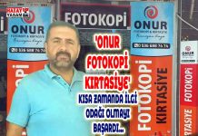 ‘ONUR FOTOKOPİ KIRTASİYE’ KISA ZAMANDA İLGİ ODAĞI OLMAYI BAŞARDI…
