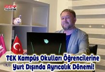 TEK Kampüs Okulları Öğrencilerine Yurt Dışında Ayrıcalık Dönemi!