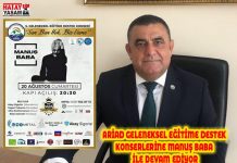 ARİAD GELENEKSEL EĞİTİME DESTEK KONSERLERİNE MANUŞ BABA İLE DEVAM EDİYOR