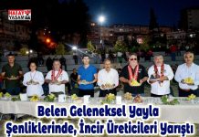 Belen Geleneksel Yayla Şenliklerinde, İncir Üreticileri Yarıştı