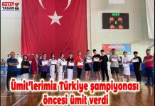 Ümit’lerimiz Türkiye şampiyonası öncesi ümit verdi
