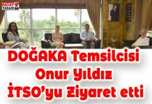 DOĞAKA Temsilcisi Onur Yıldız İTSO’yu Ziyaret etti
