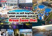 Denizin ve tatil keyfinin en güzel yaşandığı mekan: Arsuz İssos Otel
