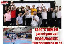 KARATE TÜRKİYE ŞAMPİYONLARI MADALYALARINI İSKENDERUN’DA ALDI