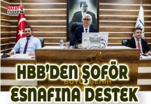 HBB’DEN ŞOFÖR ESNAFINA DESTEK