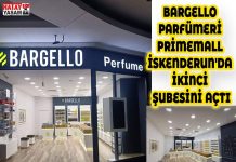 BARGELLO PARFÜMERİ PRİMEMALL İSKENDERUN’DA İKİNCİ ŞUBESİNİ AÇTI