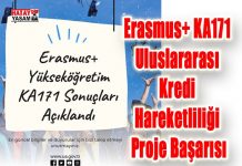 Erasmus+ KA171 Uluslararası Kredi Hareketliliği Proje Başarısı