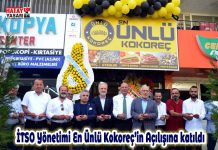 İTSO Yönetimi En Ünlü Kokoreç’in Açılışına katıldı