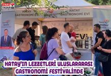HATAY’IN LEZZETLERİ ULUSLARARASI GASTRONOMİ FESTİVALİNDE