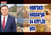 HBB’DEN HASSA’YA 24 KM’LİK YOL