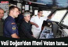 Vali Doğan’dan Mavi Vatan turu…