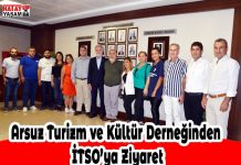 Arsuz Turizm ve Kültür Derneğinden İTSO’ya Ziyaret