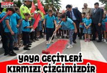YAYA GEÇİTLERİ KIRMIZI ÇİZGİMİZDİR