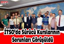 İTSO’da Sürücü Kurslarının Sorunları Görüşüldü