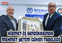 HİZMET-İŞ SENDİKASINDA MEHMET YETİM GÜVEN TAZELEDİ