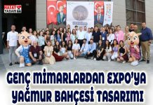 GENÇ MİMARLARDAN EXPO’YA YAĞMUR BAHÇESİ TASARIMI