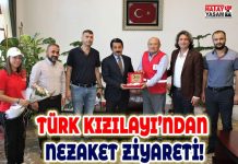 TÜRK KIZILAYI’NDAN NEZAKET ZİYARETİ!